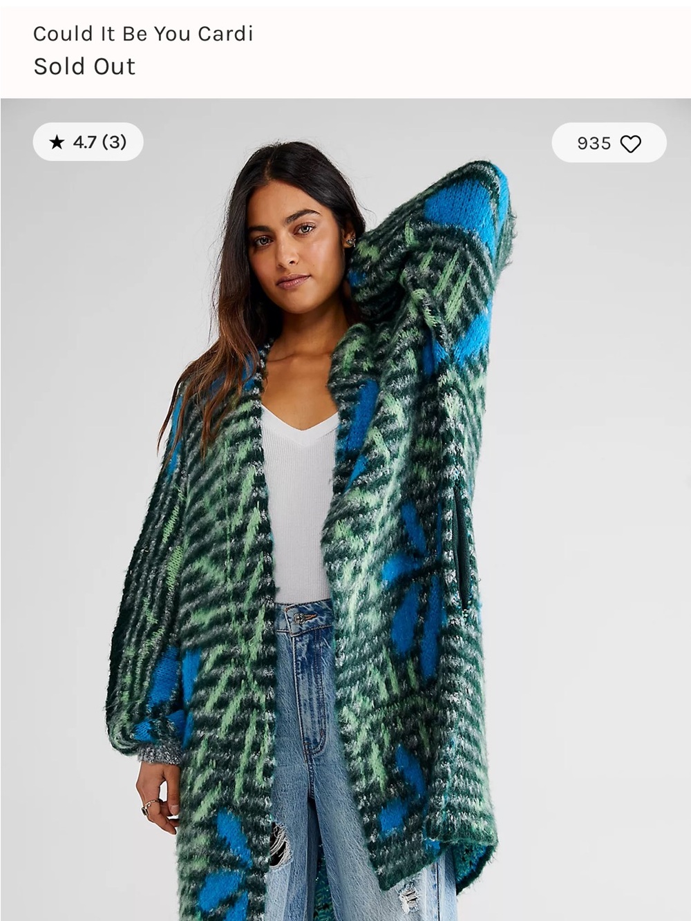 Free people Could It Be You Cardi